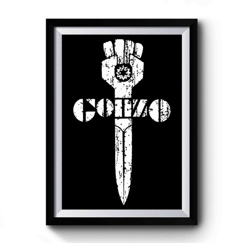 Gonzo Hunter S Thompson Logo Premium Poster